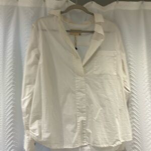 Rag and Bone pullover white Blouse.